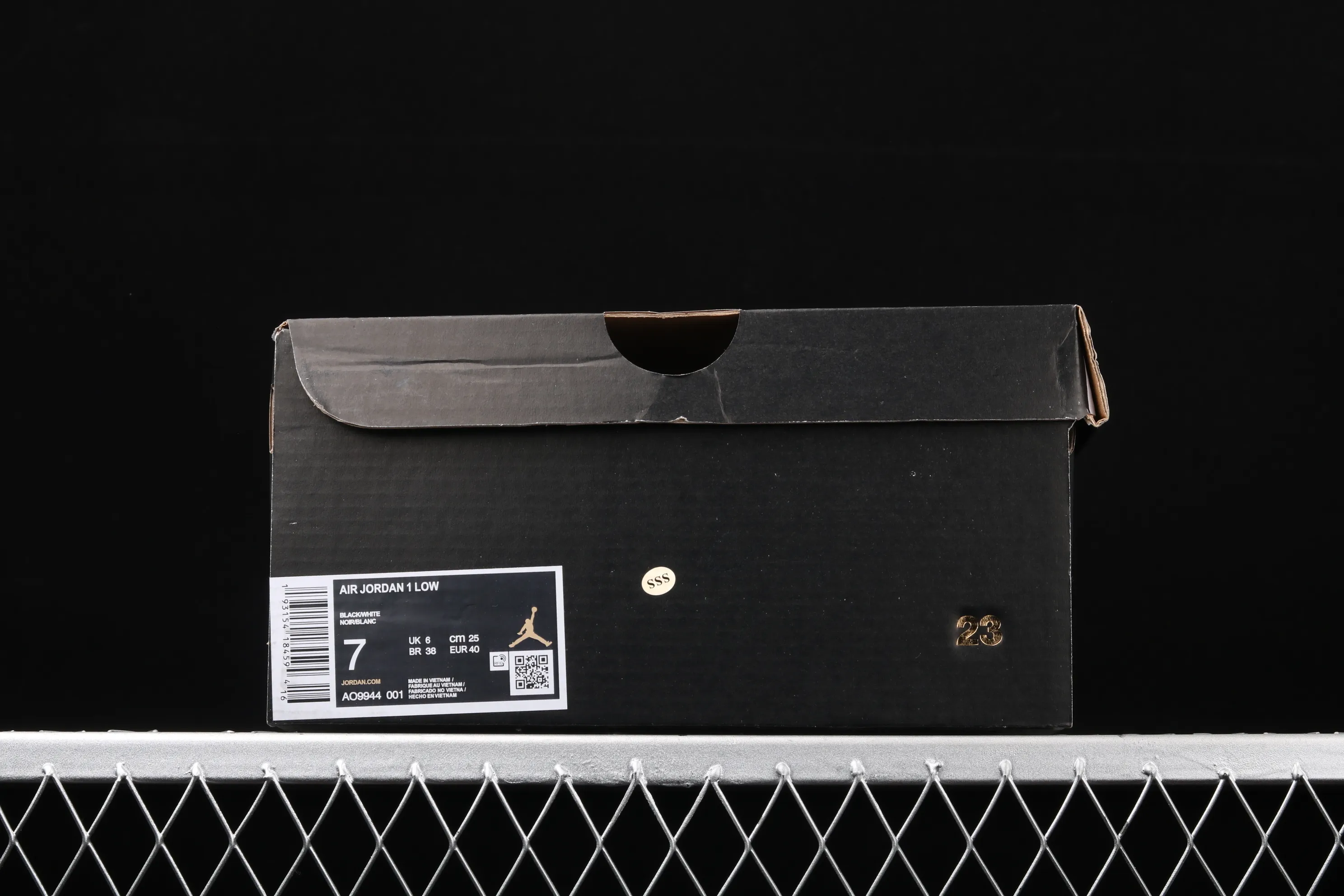 All categories Air Jordan Jordan series basketball shoes Air Jordan 1 Low Air Jordan 1 Low AJ1 Joe 1 low-top black and white cultural and leisure sports sneakers AO9944-001